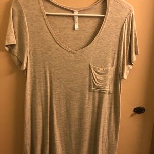 HEATHER BEIGE T SHIRT